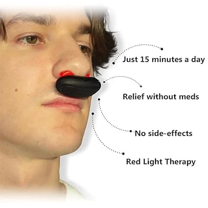 Respi-Relief Red Light Nasal Therapy Device