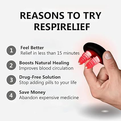 Respi-Relief Red Light Nasal Therapy Device