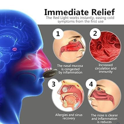 Respi-Relief Red Light Nasal Therapy Device