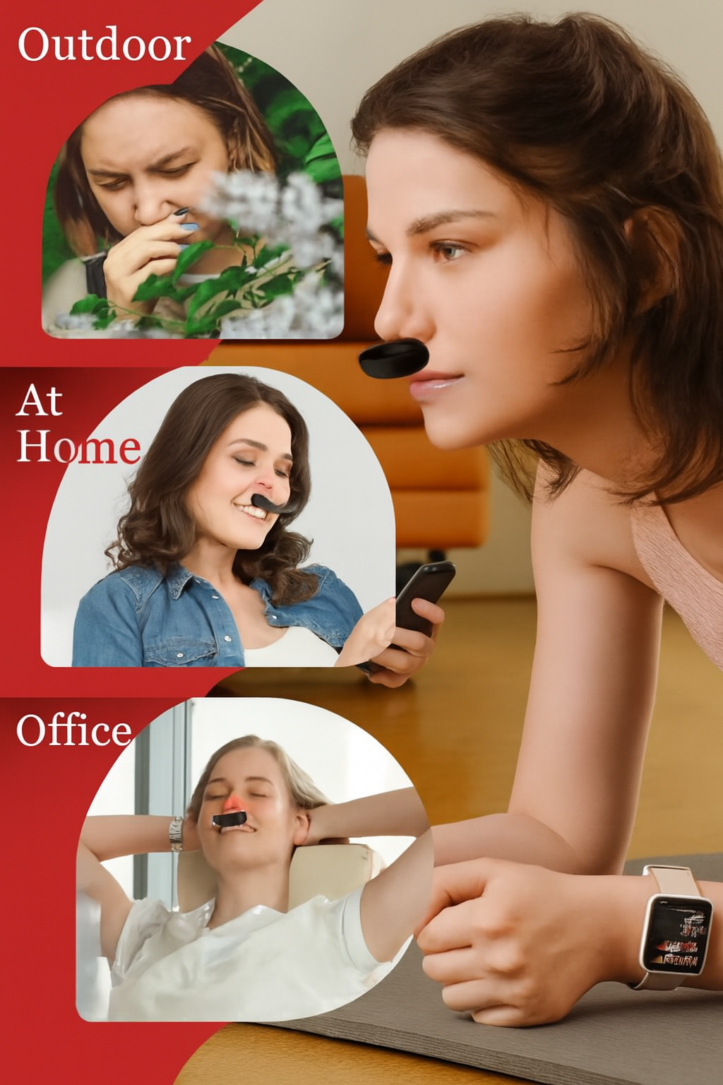 Respi-Relief Red Light Nasal Therapy Device